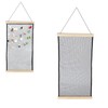 Earrings Jewelry Rack Mesh Cloth Large Capacity Storage Wall Mounted