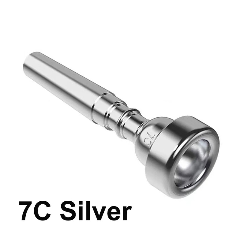 7C Trumpet Mouthpiece for Beginner Practice – Brass Mouthpiece with