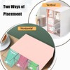 Tea Bag Organizer with 3 Drawers, Plastic Clear Tea Box,