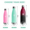 Drinking Bottle 750 ml, Insulated Flask Suitable for Carbonated Drinks,