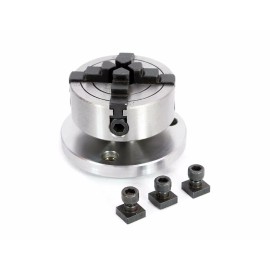 ADI Precision 70 mm- 4 Jaws Independent Dog Chuck with Back Plate & T-nuts