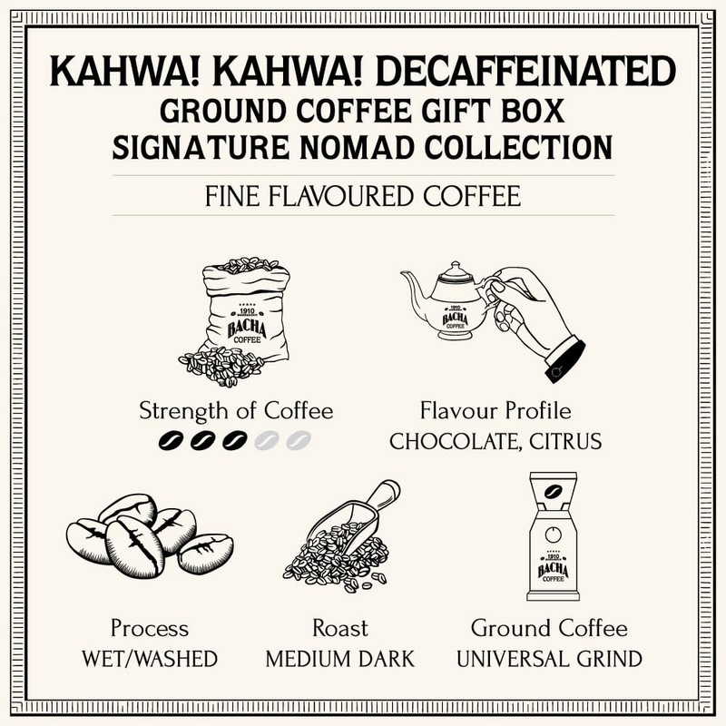 Bacha Coffee | Kahwa! Kahwa! Fine Flavoured Signature Nomad Collection,