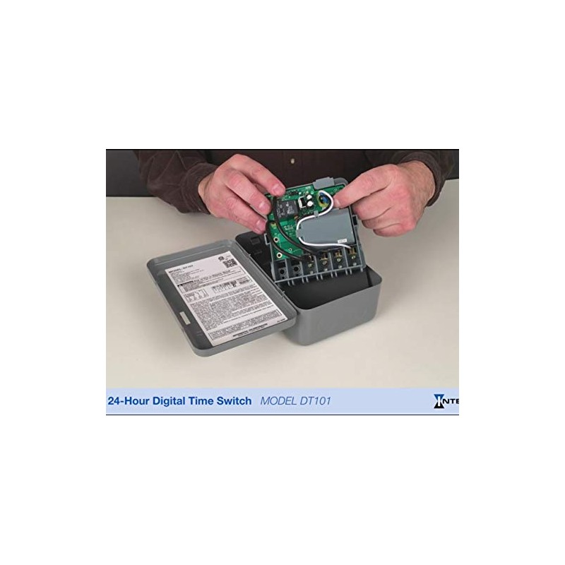 Intermatic 20-Amp 24-Hour SPST 1-Circuit Digital Time Switch DT101