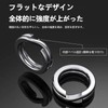 Alomejor 【200pcs/箱】ルアー スプリットリング 高強度 釣り分割リング ダブルリング コネクタ ５サイズ ステンレス製 収納ケース付き