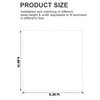 Nicecho White Square Wedding Arch hanging Flower Strong Stand for