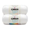 Bulk Buy: Caron Simply Soft Yarn Solids (2-Pack) (White)