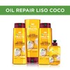 Garnier Fructis Acondicionador Oil Repair Liso Coco, 650 ml