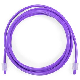 Elite Jumps, PVC Jump Rope Cord, 10' Rope with Snap-Lock Cord Ends, 5mm Thick, Purple
