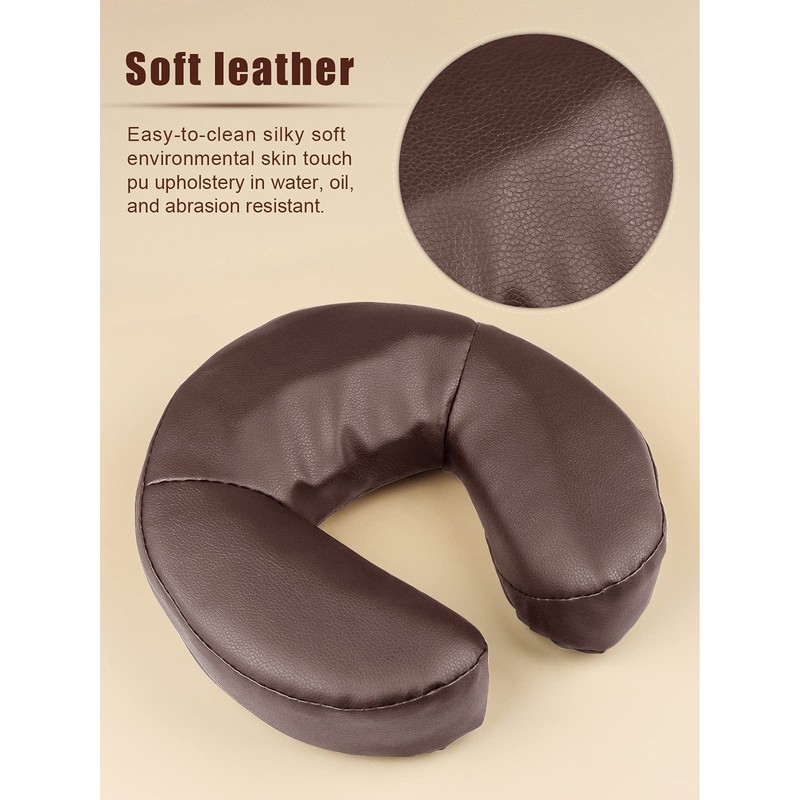 Kalolary Massage Face Cradle Pillow for Massage Tables, Universal Crescent