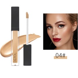 Liquid Concealer Make-up - Natürliche Deckkraft & hochpigmentierte leichte Gesicht Concealer (04, 6.5ml)
