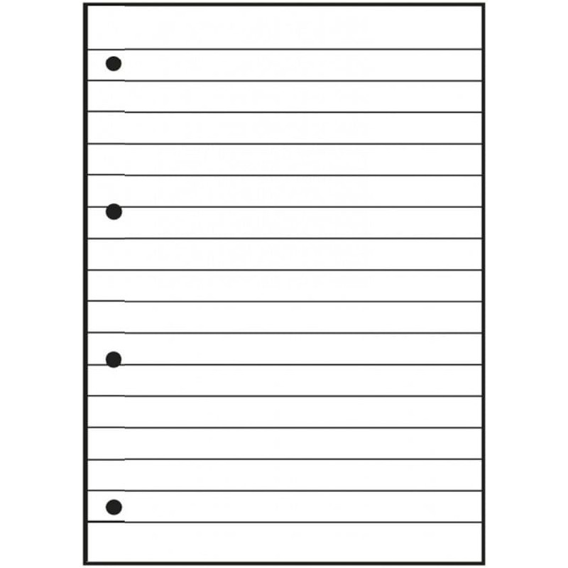 Oxford 100050343 Blocks and Lines 21 – A4, 50 Sheets/90