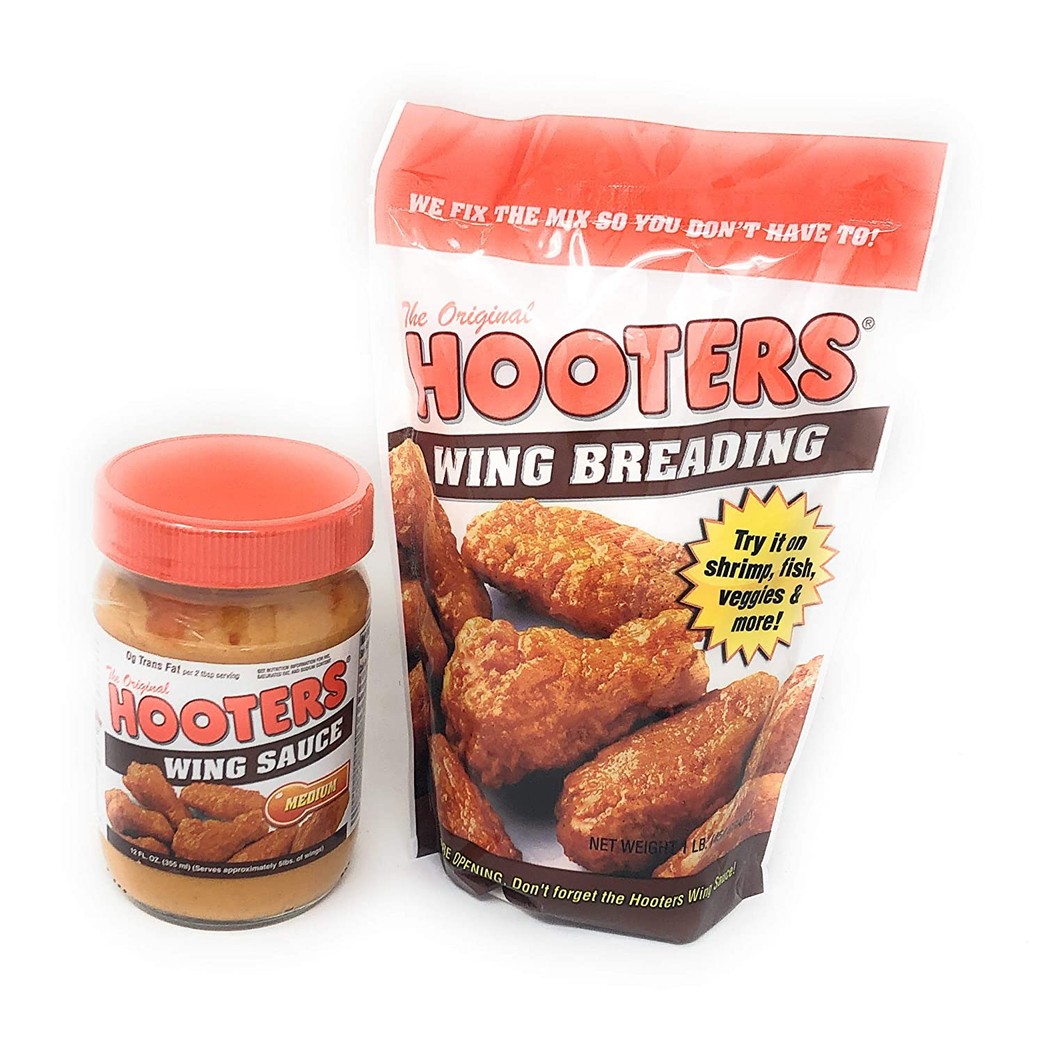 The Original Hooter's Wing Breading & Medium Wing Sauce
