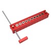 Hole Jig Wood Dowel Punch Locator 10 in 1 45°