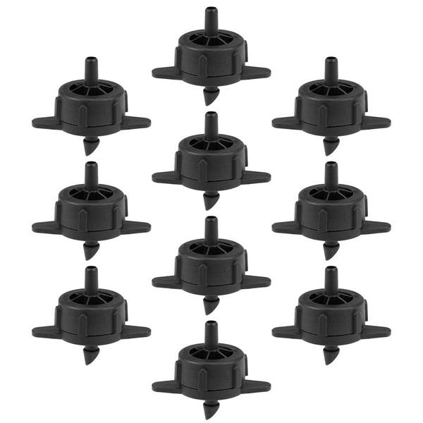 sourcing map Pressure Compensating Dripper 1 GPH 4L/H Emitter for