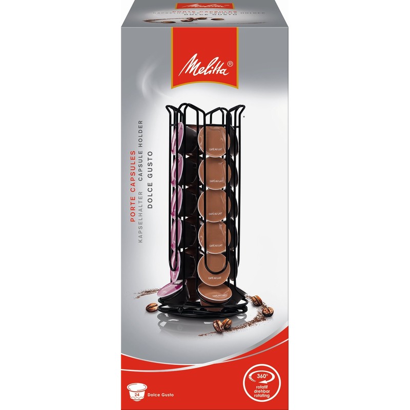 Melitta 4006508218769 Kapselhalter Dolce Gusto schwarz