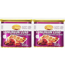 Luncheon Loaf with Ham and Pork, 12 oz, Pack of 2