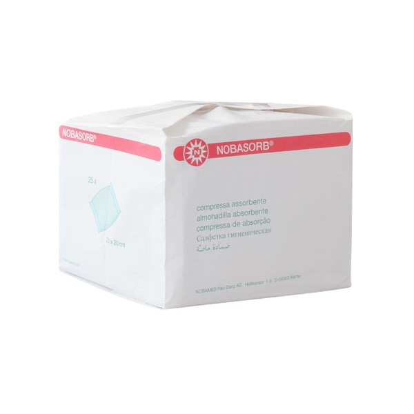 Nobasorb© Non-Sterile Absorbent Dressing, Size: 20 cm x 20 cm,