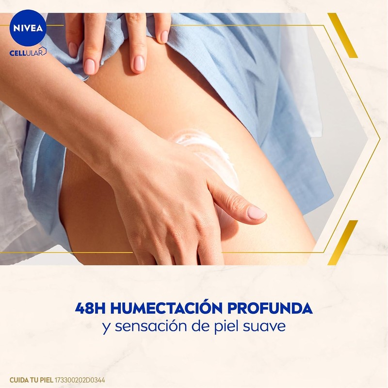 Crema corporal anti‑estrías NIVEA Luminous630 200 ml – 48 h