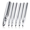 6 Pcs Oval Leather Punch Tools, Oval Leather Punch Set,