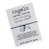 Angel wing bracelet | Berevement gift | Angels never leave