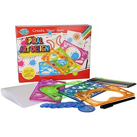 A to Z Spiral Art Design, Red, 30227