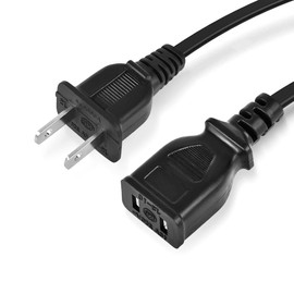 J-ZMQER AC Power Cord Cable Plug Compatible with Ryobi 18-Volt ONE+ Hybrid Portable Fan P3320 P3340