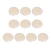 10pcs Loofah Facial Exfoliating Pads Round Shaped Reusable Gentle Scrubbing