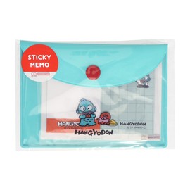 Sunstar Stationery Sanrio S2839660 Retro Sanrio Characters Hangyodon Sticky Notes with Case