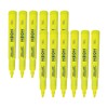DOLLAR Neon HL5 Highlighter Pens, YELLOW, Pack of 12, Chisel