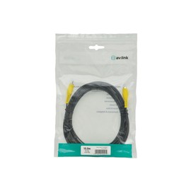 AV:Link | RCA Plug to RCA Plug Leads | Audio or Video signal