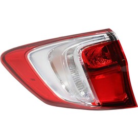 CarLights360 For Acura RDX Tail Light 2016-2018 Driver Side LED CAPA Certified AC2804104 | 33550-TX4-A51