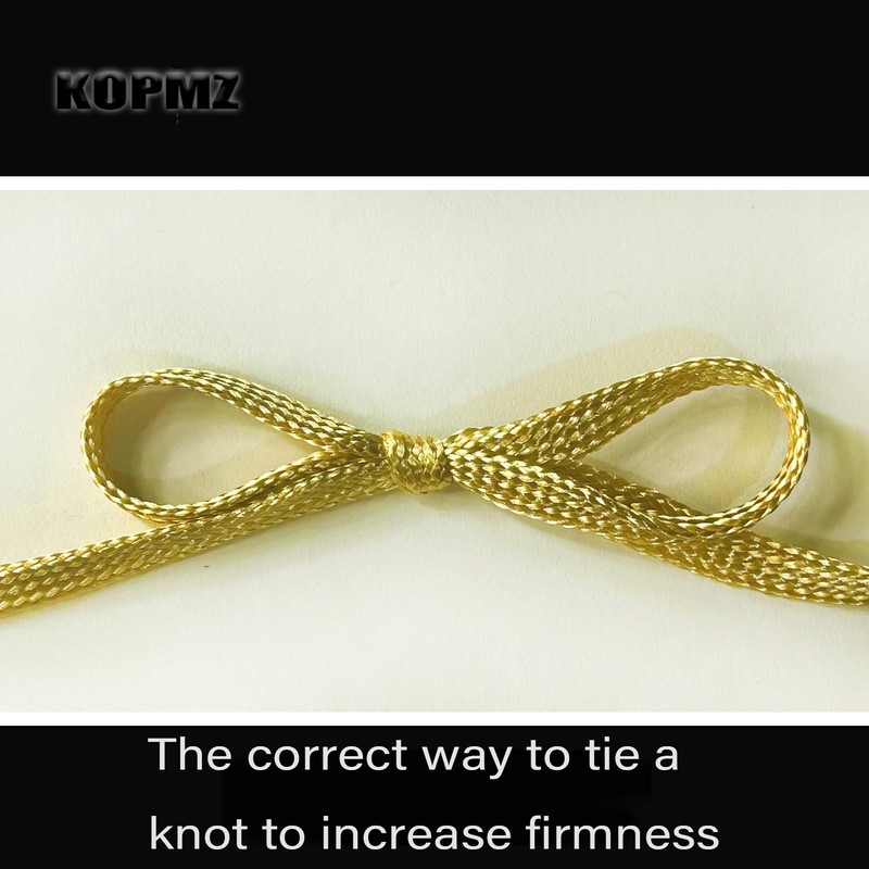 KOPMZ 2Pair Shoelaces for Sneakers, Flat Shoe Laces Boot Strings