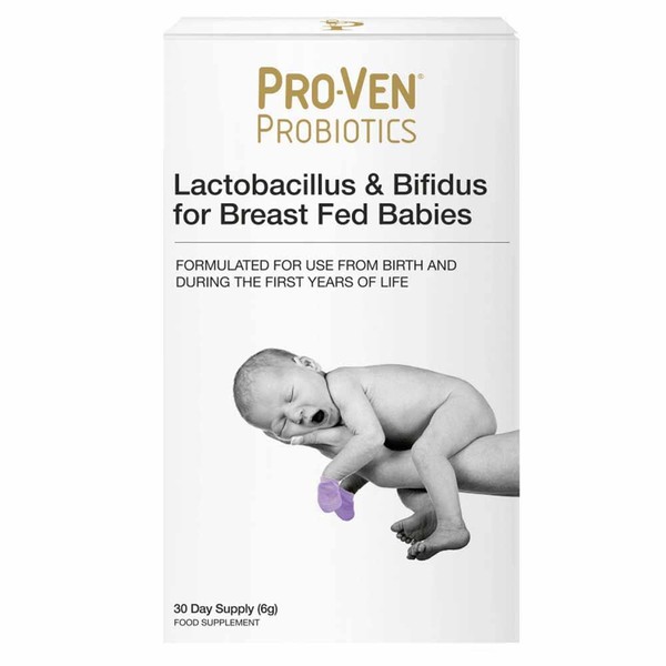 ProVen Pro-Ven Probiotics Lactobacillus & Bifidus For Breast Fed Babies 30 Pack