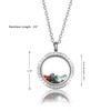 Jovivi 25mm Living Floating Memory Locket Necklace - 316 Surgical