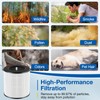 D10 Replacement Filter Compatible with Tailulu D10 Air Purifier, 3-in-1