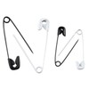 Singer Asst Black and White Professional Style Safety Pins, Multisize,