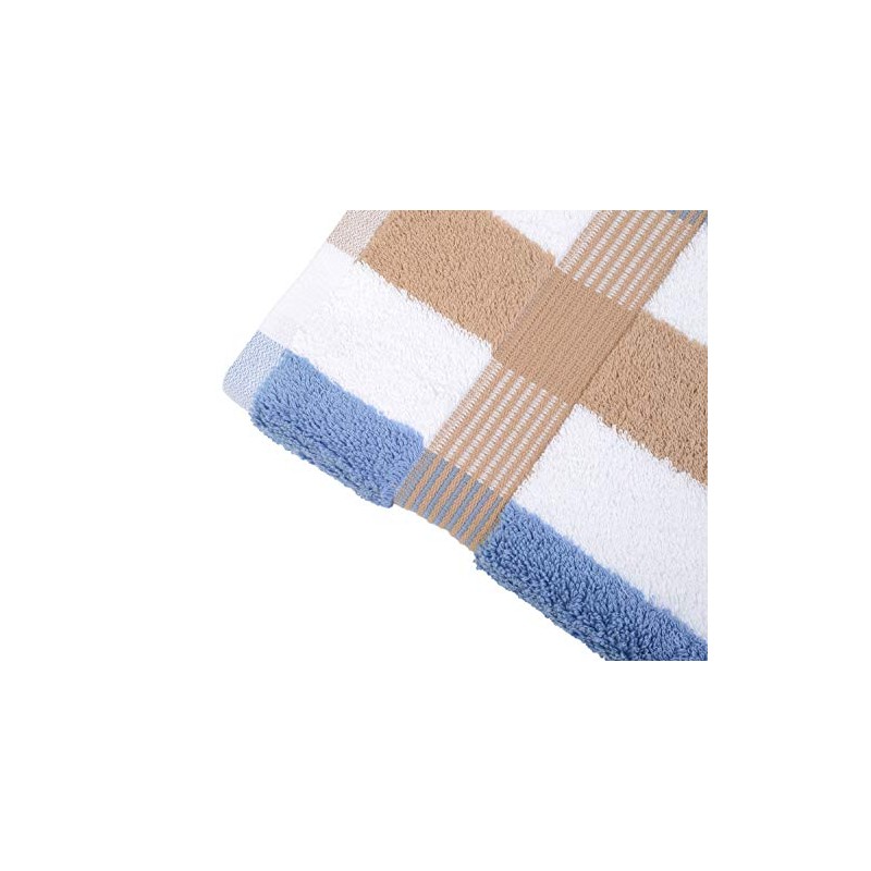 Gözze - New York Striped Hand Towels, Set of 2,