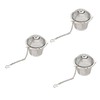 Ciieeo 3pcs Stainless Steel Tea Infuser Loose Leaf Tea Filter