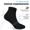 DHSO 7 Pairs Ankle Compression Socks for Women Athletic Running