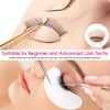 Miuffue 3 Pairs 2 Layers Eyelash Practice Eyelids for Mannequin
