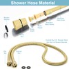 HOMEDEC Vintage Handheld Shower Head with 59inch Flexible Hose High-Pressure