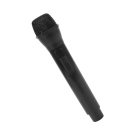 Prop Microphone Kafuty 1 Toy Microphone Plastic Realistic Prop Microphone for Karaoke Dance Shows Practice Microphone Prop for Karaoke (Black LR063682)