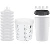 Disposable Paint Sprayer Mixing Cup for Automotive Paint Gun,Compatible with