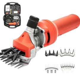 DYRABREST Electric Sheep Shears, Professional Heavy Duty Farm Livestock Grooming Kit, Animals Grooming Haircut Trimmer for Thick Coat Animals (1200W) (1200W)