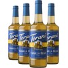 Torani Sugar-Free Syrup, Vanilla Bean, 25.4 Fl Oz Bottle (Pack