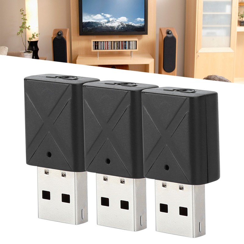 3PCS KN320 Bluetooth 5.0 Receiver/Transmitter Wireless Audio Adapter Wide Compatibility