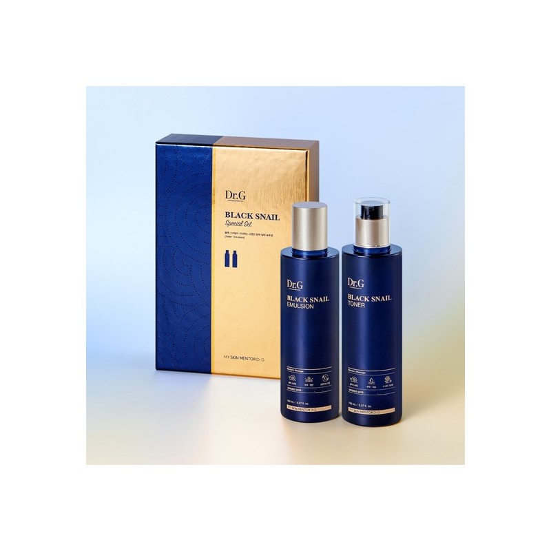 Dr.G Black Snail Special Set (Toner 150mL + Emulsion 150mL)