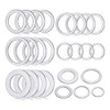 Limnyves 20 Pcs Saw Blade Bushing Set Saw Blade Adapter