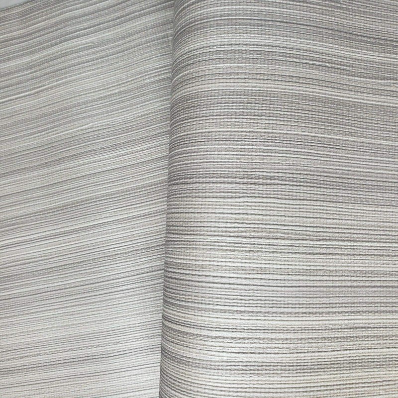 Luxury Unique Vinyl Gray Off White Silver Metallic Vertical Stria
