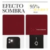 NICETOWN - Cortinas Opacas con Bolsillo para cortinero (Rojo, 1